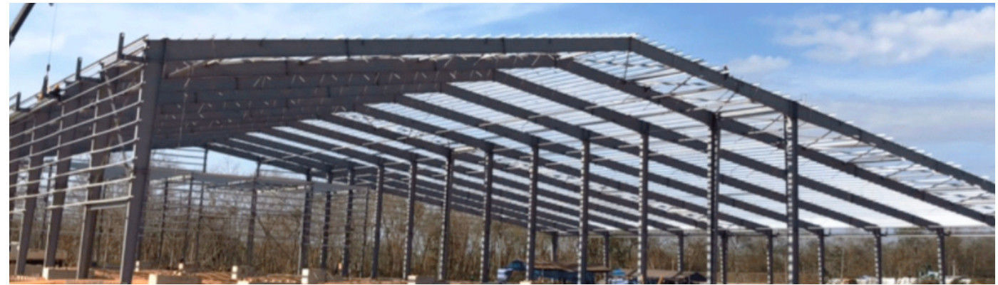 Piattaforma della struttura d'acciaio