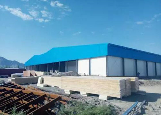 qualità  100m*40m Prefab Steel Structure Workshop House Frame Industrial Building fabbrica