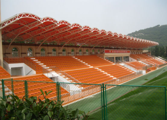 qualità  Q355B / Q235B  Customized Steel Space Frame Structure Building Sport Stand fabbrica