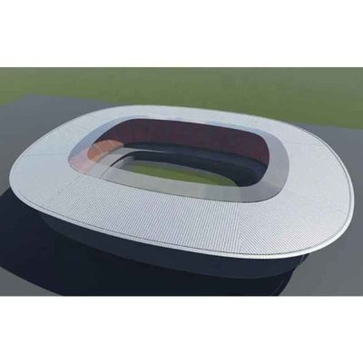 Costruzione prefabbricata affidabile della struttura dello spazio dello stadio della struttura d'acciaio dell'ampia luce