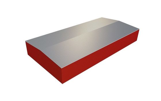 100*150 ha personalizzato il multi magazzino della struttura d'acciaio del piano di fabbricato industriale