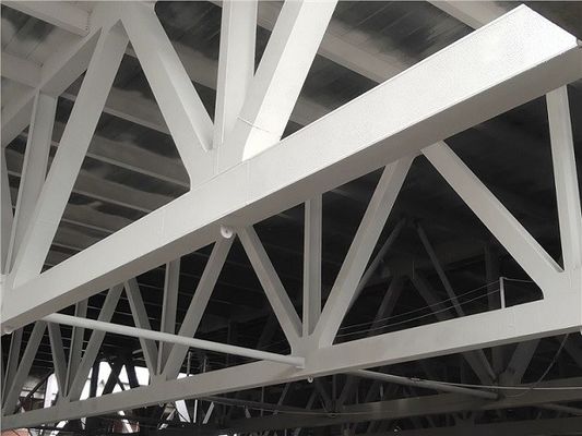 Luce prefabbricata su misura ISO9001 d'acciaio del corridoio del ponte della struttura d'acciaio