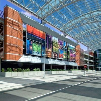 Supermercato lungo del centro commerciale della struttura d'acciaio della portata ODM/dell'OEM