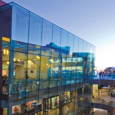 Supermercato lungo del centro commerciale della struttura d'acciaio della portata ODM/dell'OEM