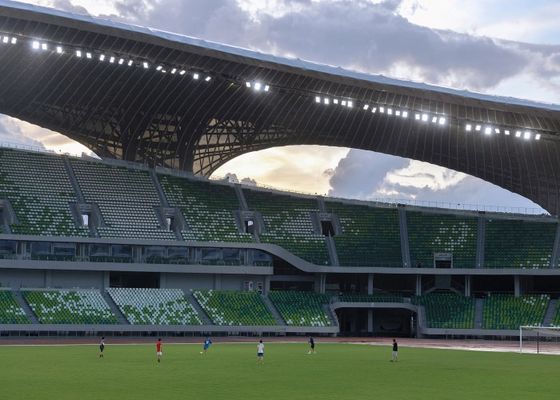 Costruzione strutturale d'acciaio d'acciaio prefabbricata Decoiling dello stadio Q235 della struttura
