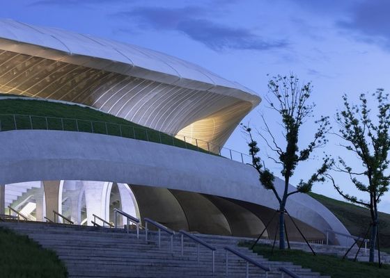 Costruzione strutturale d'acciaio d'acciaio prefabbricata Decoiling dello stadio Q235 della struttura