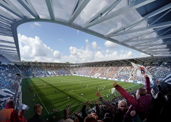 Le costruzioni prefabbricate leggere della palestra del metallo pre hanno costruito lo stadio d'acciaio