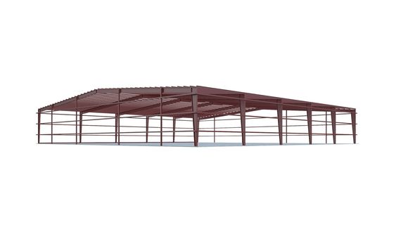 Costruzione di edifici prefabbricata della struttura d'acciaio del magazzino Q355B leggero