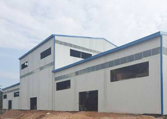 54m*20m hanno prefabbricato la casa di legno d'acciaio prefabbricata GB della costruzione d'acciaio dell'officina