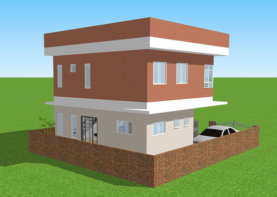 Camera d'acciaio leggera prefabbricata antivento leggera della villa della struttura d'acciaio del ODM