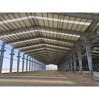 Perforazione impermeabile del magazzino della struttura d'acciaio di Q355B grande su misura