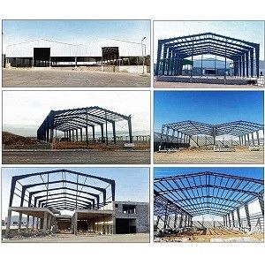 Q355B ha prefabbricato la forma di griglia dello stadio della struttura d'acciaio del magazzino