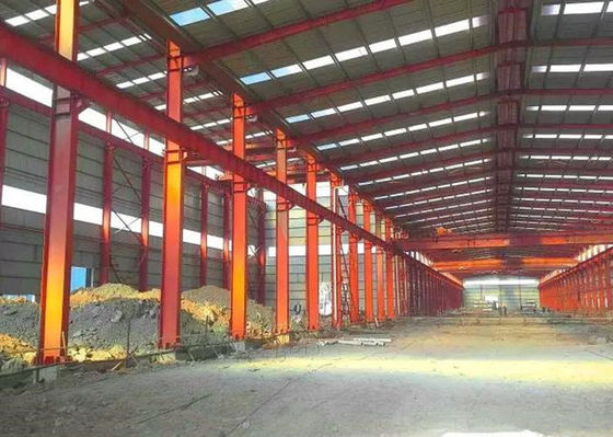 Q355 ha saldato il gruppo di lavoro della struttura d'acciaio della sezione di H con la discesa di colata di UPVC