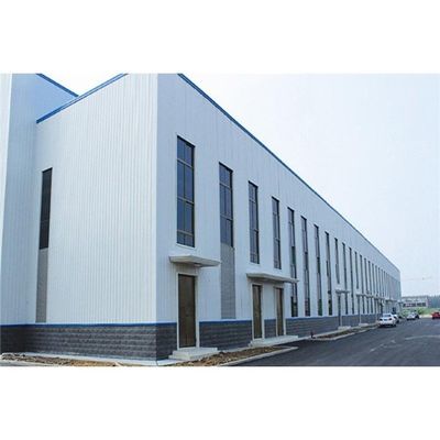 Struttura d'acciaio di Q355B per lo stoccaggio della costruzione dell'officina del magazzino a prova di fuoco