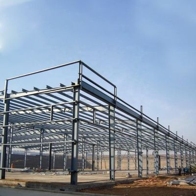 Magazzino prefabbricato a prova di fuoco della costruzione metallica della struttura d'acciaio della struttura dello spazio Q235