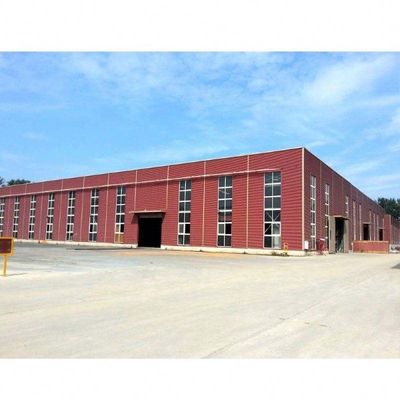 Magazzino portale della struttura di acciaio della struttura del calibro della costruzione leggera della struttura d'acciaio