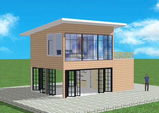 Struttura d'acciaio di Q355B Q235B che alloggia la villa leggera antivento della struttura d'acciaio