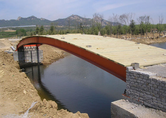 La costruzione di ponte della struttura d'acciaio di Q355B ha galvanizzato prefabbricato