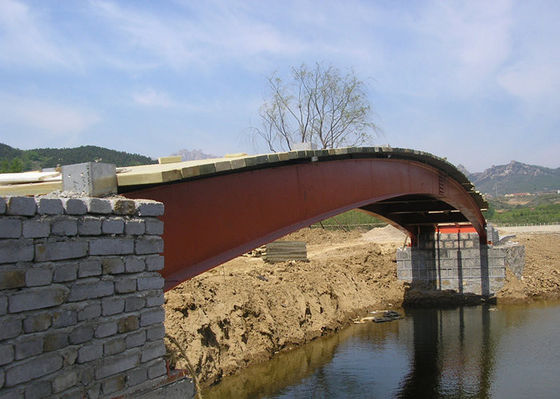 La costruzione di ponte della struttura d'acciaio di Q355B ha galvanizzato prefabbricato