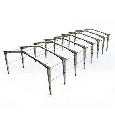 Materiale prefabbricato di griglia Q355B del magazzino della struttura d'acciaio dell'officina