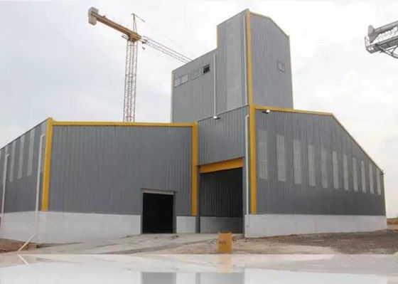 Industriale prefabbricato galvanizzato GB della struttura d'acciaio del gruppo di lavoro della struttura d'acciaio