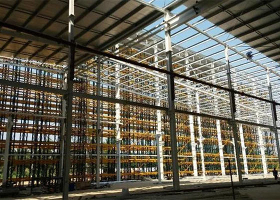 Costruzione prefabbricata industriale commerciale della costruzione di edifici della struttura d'acciaio di Q355 Q235