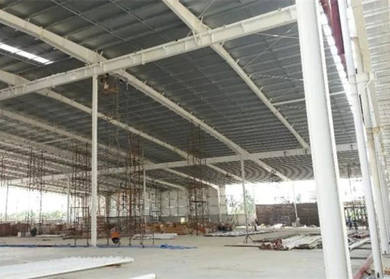 Costruzione prefabbricata industriale commerciale della costruzione di edifici della struttura d'acciaio di Q355 Q235
