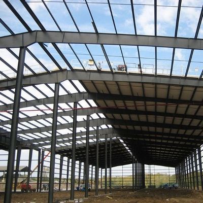 Galvanizzato pre ha costruito le costruzioni di struttura del metallo rendono incombustibile durevole