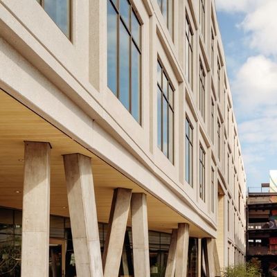 Respiro antivento commerciale prefabbricato ISO9001 dell'edificio per uffici della struttura d'acciaio ampio