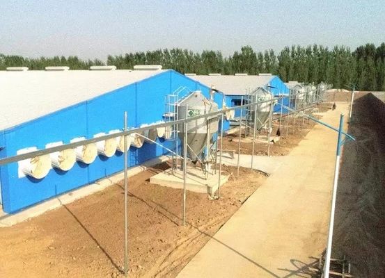 Fabbricati agricoli prefabbricati a prova di fuoco della Camera di maiale della struttura d'acciaio ODM/dell'OEM