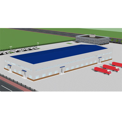 L'industria 100*40 ha prefabbricato il gruppo di lavoro della struttura d'acciaio della struttura della struttura d'acciaio