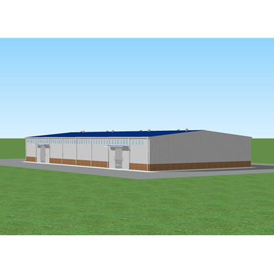 Costruzione prefabbricata industriale della costruzione della struttura del magazzino della struttura d'acciaio