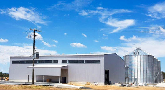 Magazzino di stoccaggio pre costruito del grano della struttura di acciaio della struttura d'acciaio