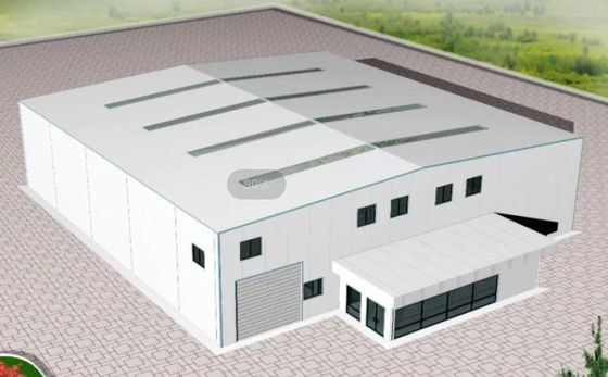 Struttura di acciaio della luce del hangar per aerei del deposito del garage della struttura d'acciaio piccola