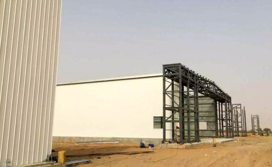 Fabbricazione prefabbricata Hangar per aeromobili di materiali di struttura in acciaio