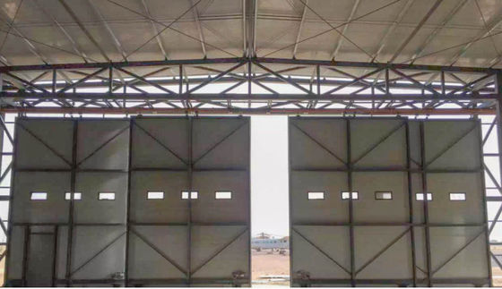 Fabbricazione prefabbricata Hangar per aeromobili di materiali di struttura in acciaio