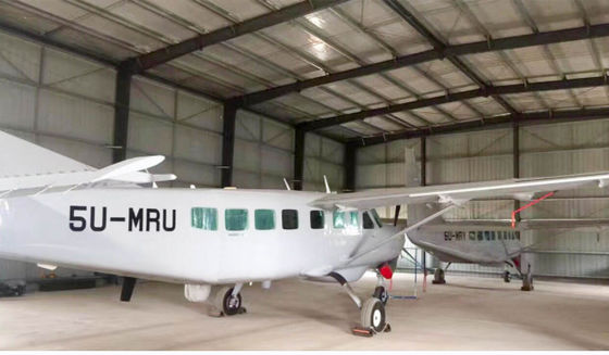 Fabbricazione prefabbricata Hangar per aeromobili di materiali di struttura in acciaio