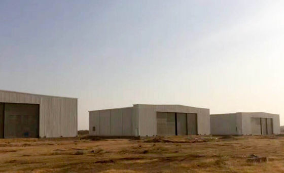 Fabbricazione prefabbricata Hangar per aeromobili di materiali di struttura in acciaio