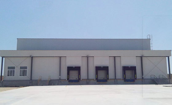 Stoccaggio d'acciaio leggero prefabbricato del fabbricato industriale della struttura d'acciaio