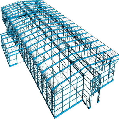 Magazzino su misura del PVC/di alluminio Windows struttura d'acciaio con il Purlin della sezione di C/Z