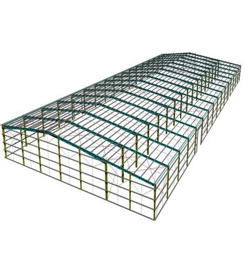 Magazzino su misura del PVC/di alluminio Windows struttura d'acciaio con il Purlin della sezione di C/Z