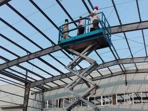 Officina Struttura in Acciaio con Pannello Sandwich Q355 Saldato H Sezione Acciaio