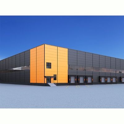 Costruzione multifunzionale leggera del metallo del magazzino della struttura d'acciaio