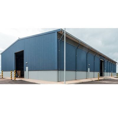 Fabbricato industriale di montaggio del magazzino della struttura d'acciaio della struttura del portale