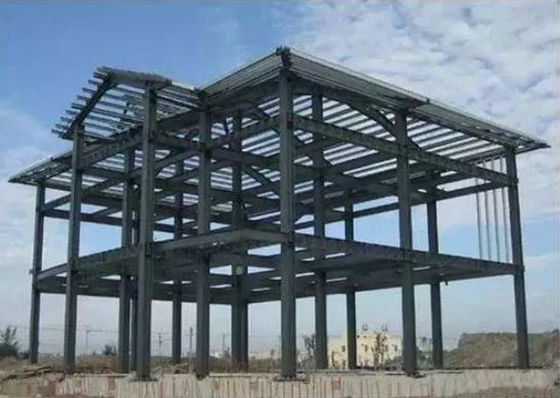 Piegamento a prova di fuoco leggero su misura dell'edificio residenziale della struttura d'acciaio