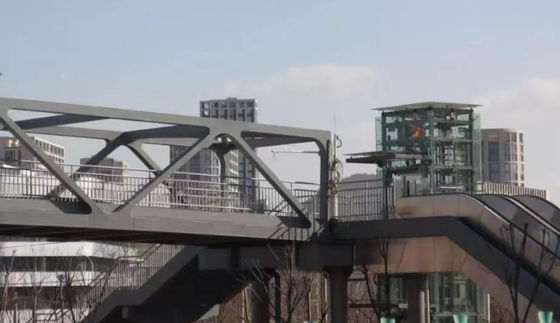 La trave di ponte su misura della struttura d'acciaio ha prefabbricato a prova di fuoco