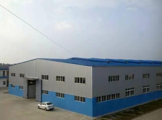Laboratorio durevole della struttura d'acciaio per costruzione