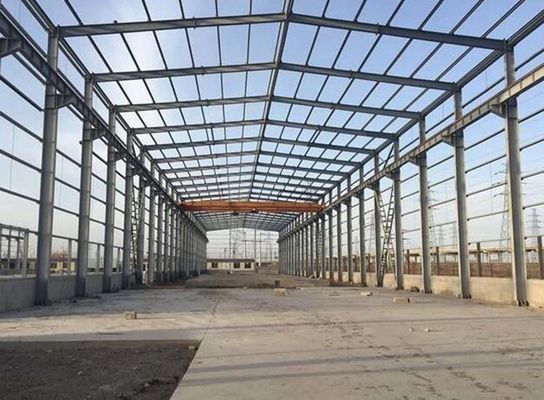 Q355 Officina saldata della struttura d'acciaio della sezione di H