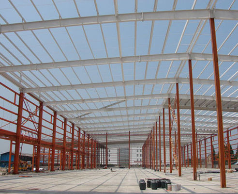 Q355 Officina saldata della struttura d'acciaio della sezione di H