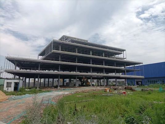 Edificio amministrativo galvanizzato su misura Struttura durevole affidabile